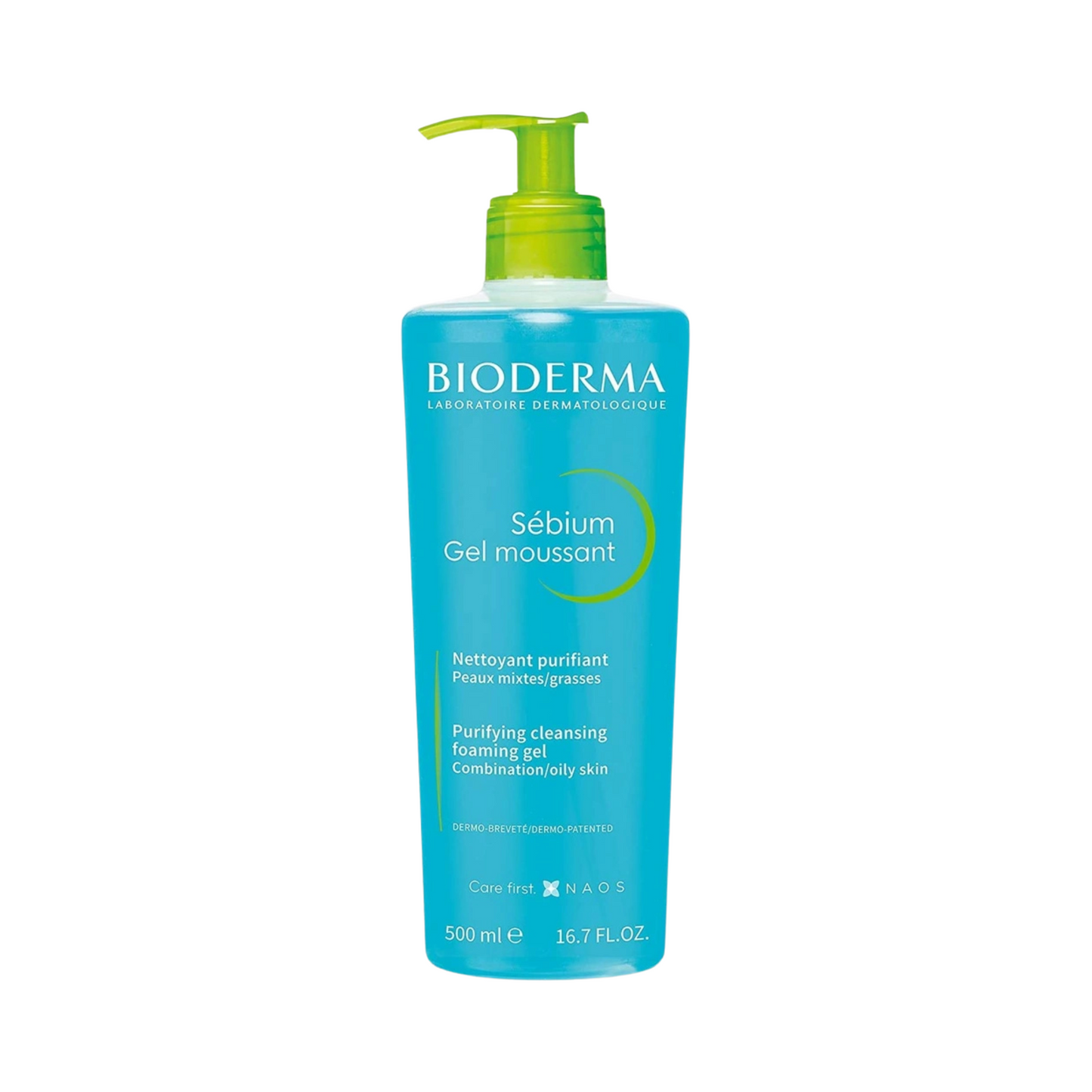 Bioderma Face Wash Gel for Oily & Combination Skin 500 ml